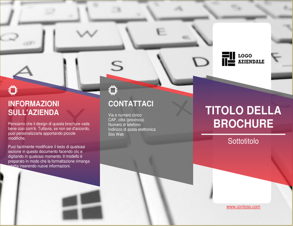 Brochure moderna Brochure moderna
