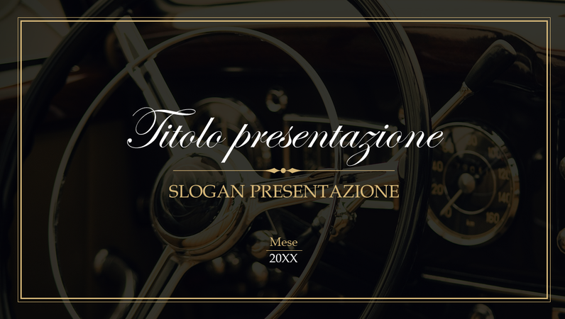 Presentazione vintage Presentazione vintage