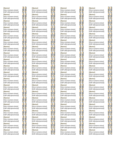 Etichette rampicanti (80 per pagina) Etichette rampicanti (80 per pagina)