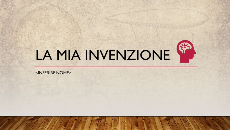 Presentazione della mia invenzione Presentazione della mia invenzione