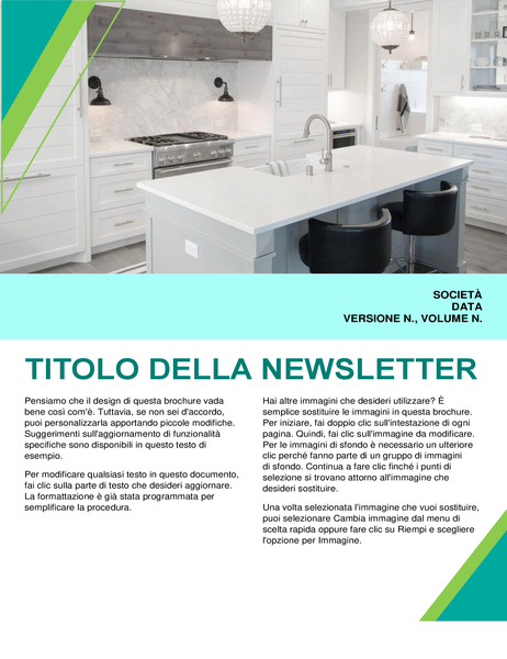 Newsletter per interior design Newsletter per interior design