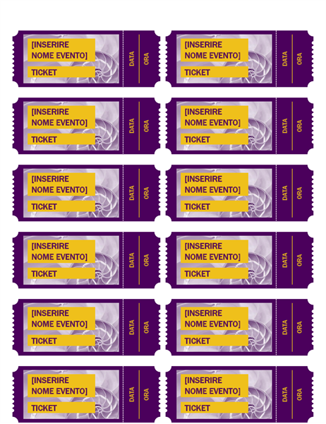 Biglietti viola per eventi Biglietti viola per eventi