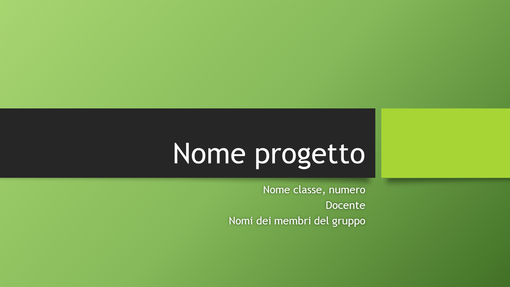 Presentazione progetto di gruppo (temi Berlino, widescreen) Presentazione progetto di gruppo (temi Berlino, widescreen)