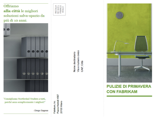 Brochure professionale pieghevole in tre parti (schema verde e nero) Brochure professionale pieghevole in tre parti (schema verde e nero)