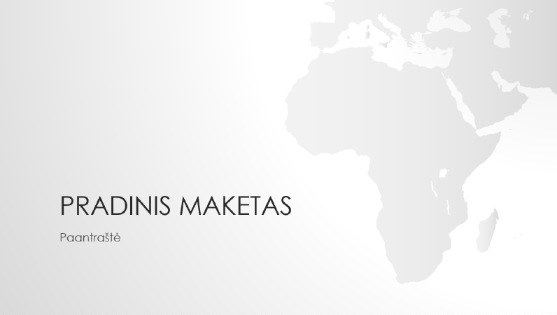 Pasaulio žemėlapių serija, Afrikos žemyno pateiktis (plačiaekranė) Pasaulio žemėlapių serija, Afrikos žemyno pateiktis (plačiaekranė)