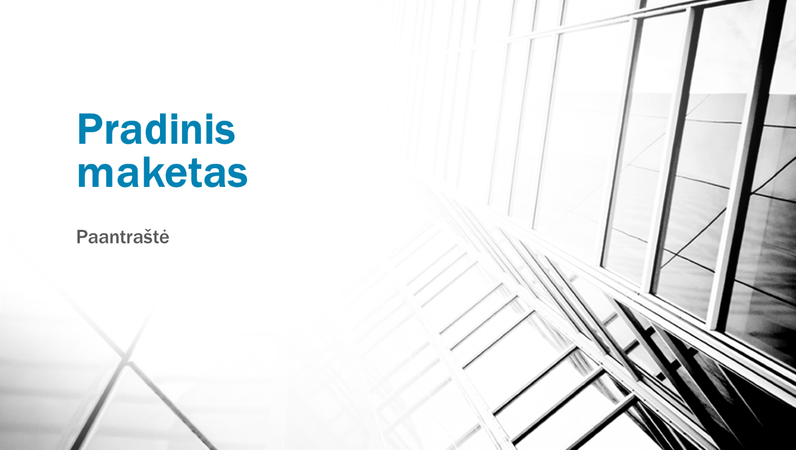 Verslo kontrastų pateiktis (plačiaekranė) Verslo kontrastų pateiktis (plačiaekranė)