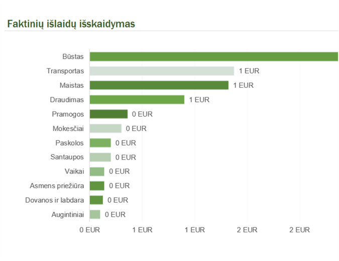 Namų ūkio mėnesio biudžetas Namų ūkio mėnesio biudžetas