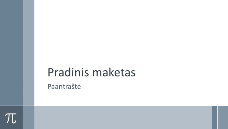 Matematikos mokomoji pateiktis su Pi (plačiaekranė) Matematikos mokomoji pateiktis su Pi (plačiaekranė)