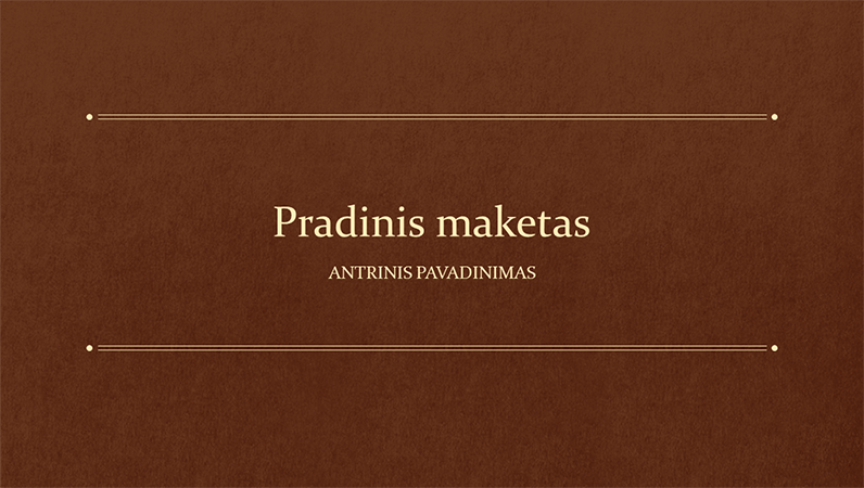 Klasikinė knygos mokomoji pateiktis (plačiaekranė) Klasikinė knygos mokomoji pateiktis (plačiaekranė)