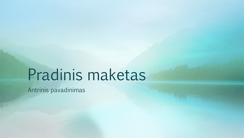 Pateiktis gamtos ramybės tema (plačiaekranė) Pateiktis gamtos ramybės tema (plačiaekranė)