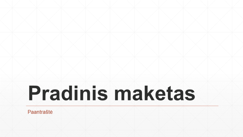 Verslo rombų tinklelio pateiktis (plačiaekranė)