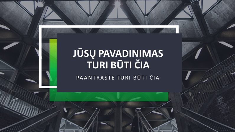 Tamsi šiuolaikinė pateiktis Tamsi šiuolaikinė pateiktis