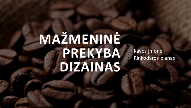 Mažmeninės prekybos integralus dizainas Mažmeninės prekybos integralus dizainas