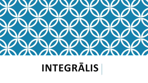 Integrālis Integrālis