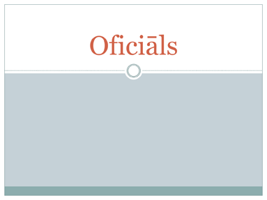 Oficiāls Oficiāls