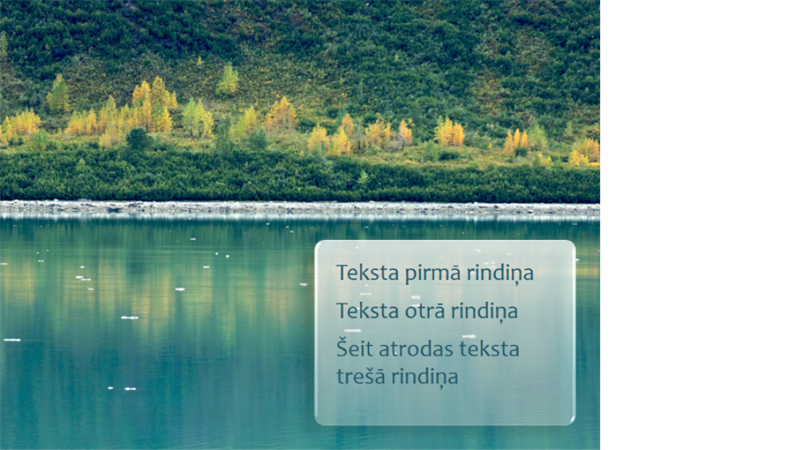 Animēti paraksti, kuru asums pakāpeniski palielinās ar meža attēlu fonā Animēti paraksti, kuru asums pakāpeniski palielinās ar meža attēlu fonā