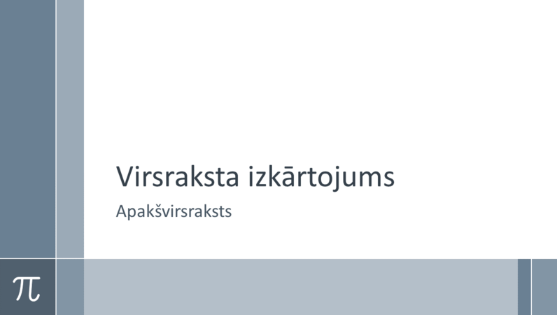 Izglītojoša matemātikas prezentācija ar Pi (platekrāna) Izglītojoša matemātikas prezentācija ar Pi (platekrāna)