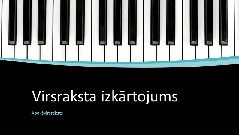 Muzikālo līkņu prezentācija (platekrāns) Muzikālo līkņu prezentācija (platekrāns)
