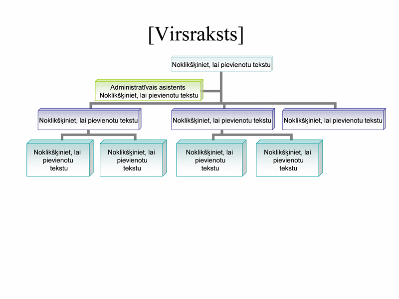 Organizācijas diagramma Organizācijas diagramma