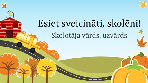 Pamatskolas prezentācija mācību gada sākumā (platekrāns) Pamatskolas prezentācija mācību gada sākumā (platekrāns)
