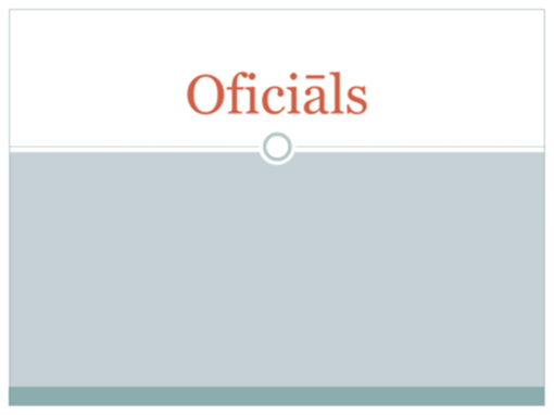 Oficiāls Oficiāls