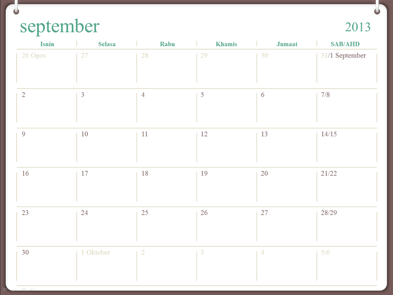 Kalendar akademik 2013-2014 (Ogos) Kalendar akademik 2013-2014 (Ogos)