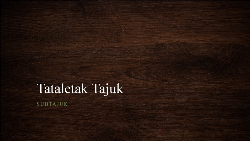 Persembahan ira kayu (skrin lebar) Persembahan ira kayu (skrin lebar)