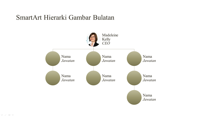 Carta organisasi gambar bulatan (skrin lebar) Carta organisasi gambar bulatan (skrin lebar)