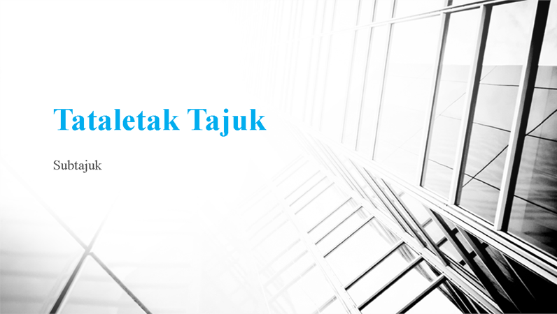Persembahan kontras perniagaan (skrin lebar) Persembahan kontras perniagaan (skrin lebar)