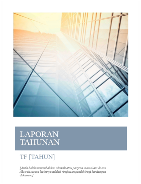 Laporan Tahunan (Dengan foto halaman depan) Laporan Tahunan (Dengan foto halaman depan)