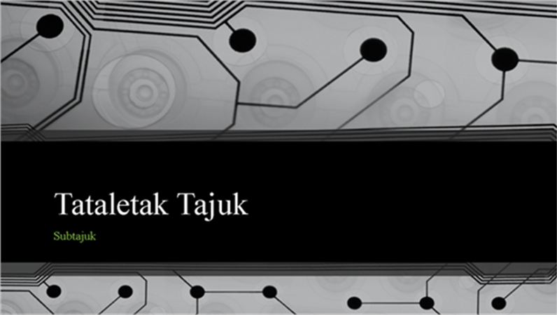 Persembahan reka bentuk papan litar (skrin lebar) Persembahan reka bentuk papan litar (skrin lebar)