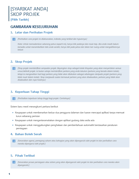 Skop Projek Skop Projek