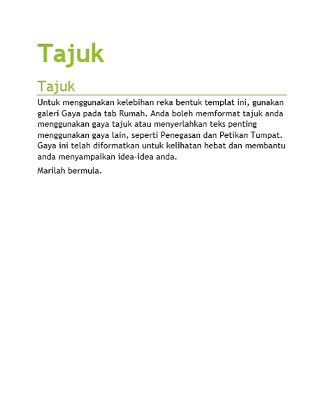 Reka bentuk Facet (kosong) Reka bentuk Facet (kosong)