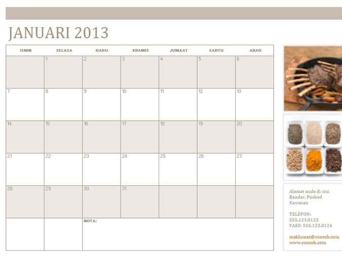 Kalendar foto (Isn) Kalendar foto (Isn)