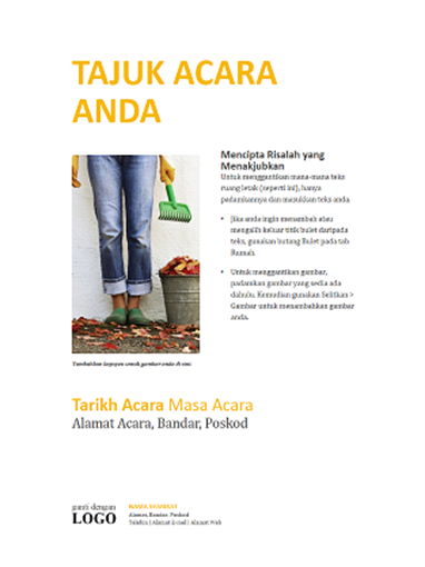 Risalah perniagaan kecil (reka bentuk emas) Risalah perniagaan kecil (reka bentuk emas)