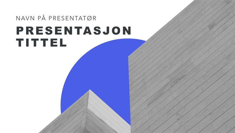 Mørk moderne presentasjon Mørk moderne presentasjon