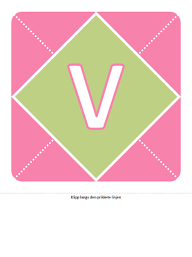 Velkomstbanner for jentebarn (rosa, lilla, grønn) Velkomstbanner for jentebarn (rosa, lilla, grønn)