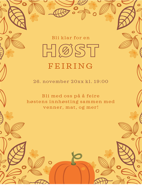 Høst-flygeblad Høst-flygeblad