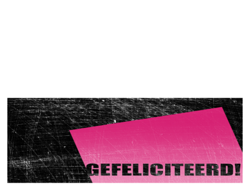 Verjaardagskaart, bekraste achtergrond (roze, zwart, in tweeën gevouwen) Verjaardagskaart, bekraste achtergrond (roze, zwart, in tweeën gevouwen)