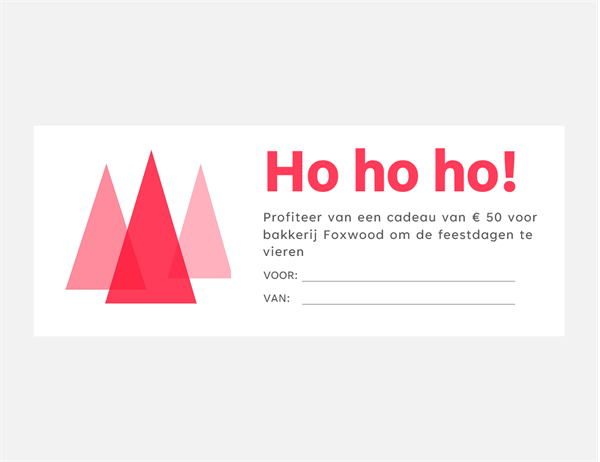 Bons-cadeaux pour Noël (10 par page) Bons-cadeaux pour Noël (10 par page)