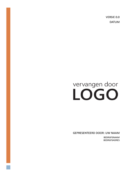 Projectcommunicatieplan Projectcommunicatieplan