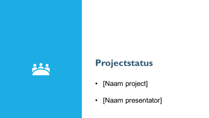 Présentation du rapport sur le statut du projet Présentation du rapport sur le statut du projet