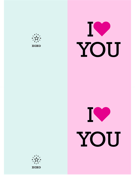 I heart you Valentijn I heart you Valentijn