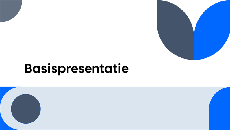 Présentation universelle Présentation universelle