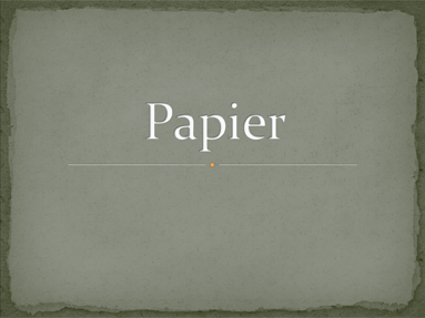 Papel Papel
