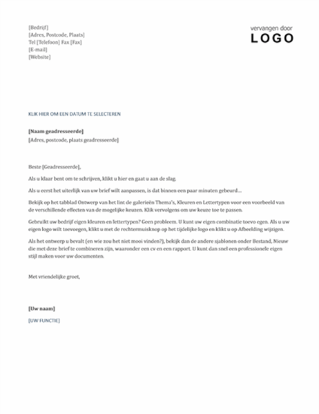 Voorbeeld Ontslagbrief