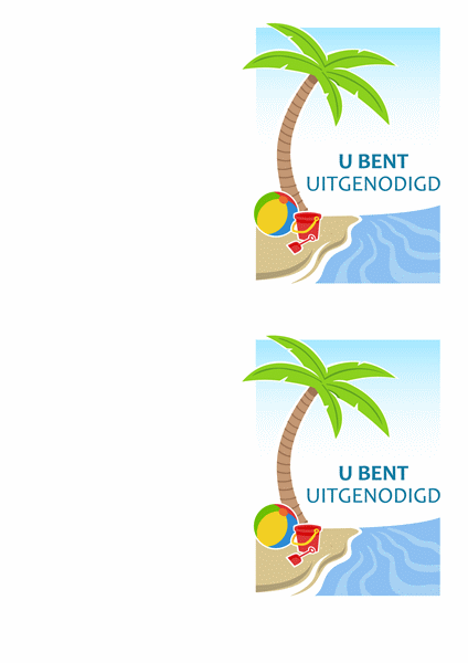 Uitnodiging voor feest Uitnodiging voor feest