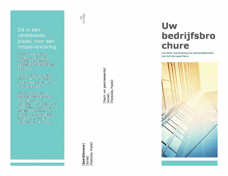 Brochure (zakelijk) Brochure (zakelijk)