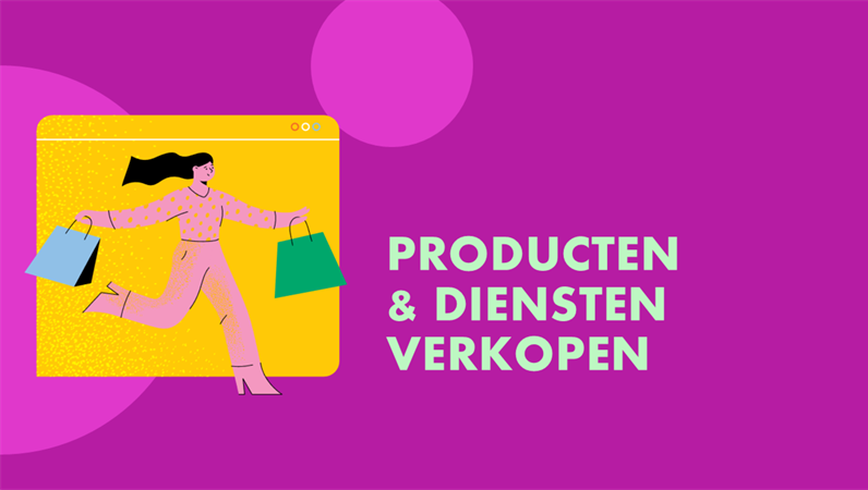 Zakelijke verkooppresentatie over product of dienst Zakelijke verkooppresentatie over product of dienst