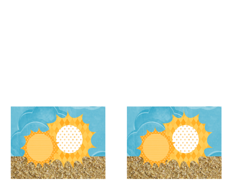 Uitnodiging (ontwerp met zon en zand) Uitnodiging (ontwerp met zon en zand)